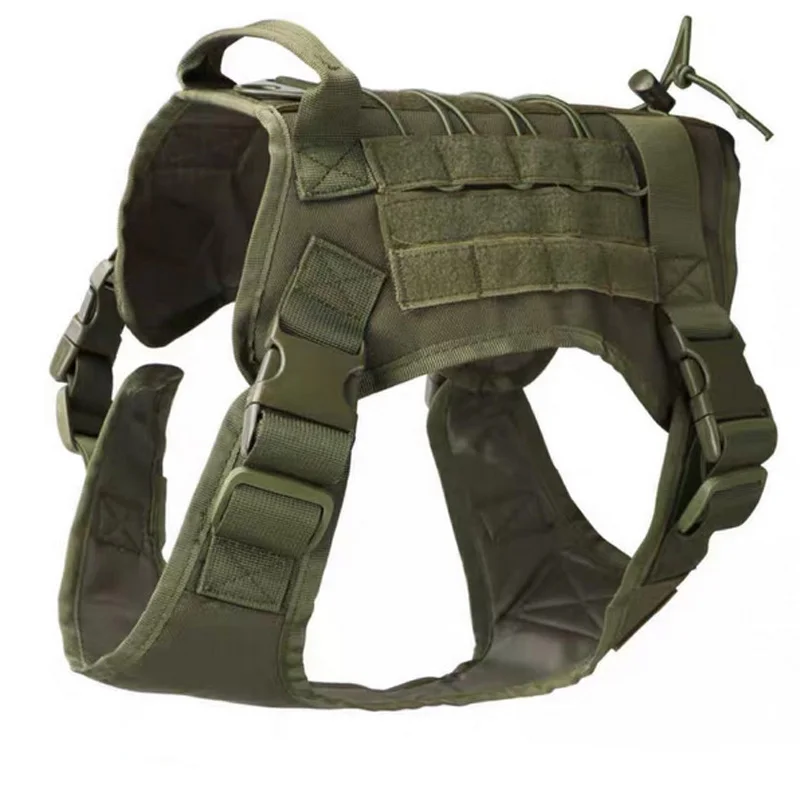 Tactical Military Army Police Dog Vest Hunting K9 Working Service Training Combat Harness Clothes Gear | Спорт и развлечения
