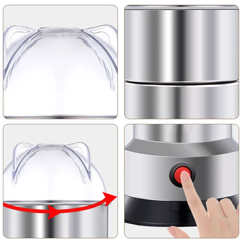 

Electric Coffee Bean Grinder Grinders Kitchen Tools Herb Salt Pepper Spice Nut Cereal Mini Powder Grinder Machine