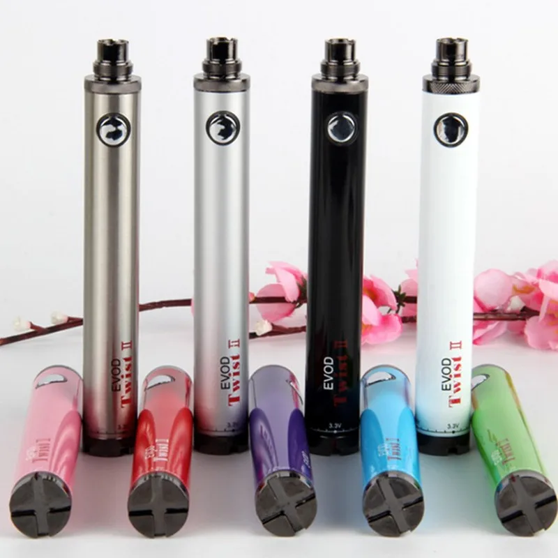 Evod Twist II батарея электронная сигарета 3 2 ~ 4 8 в переменное напряжение 1600 мАч 510