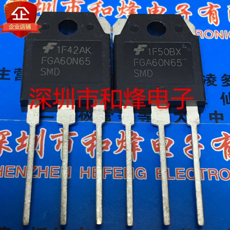 

Original 2pcs/ FGA60N65SMD TO-3P 650V 60A