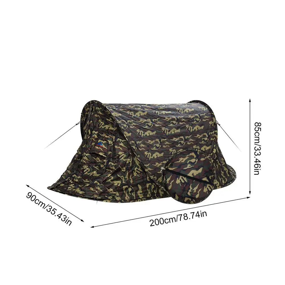 

Outdoor Camping Tent Single Automatic Open Camouflage Beach Tent