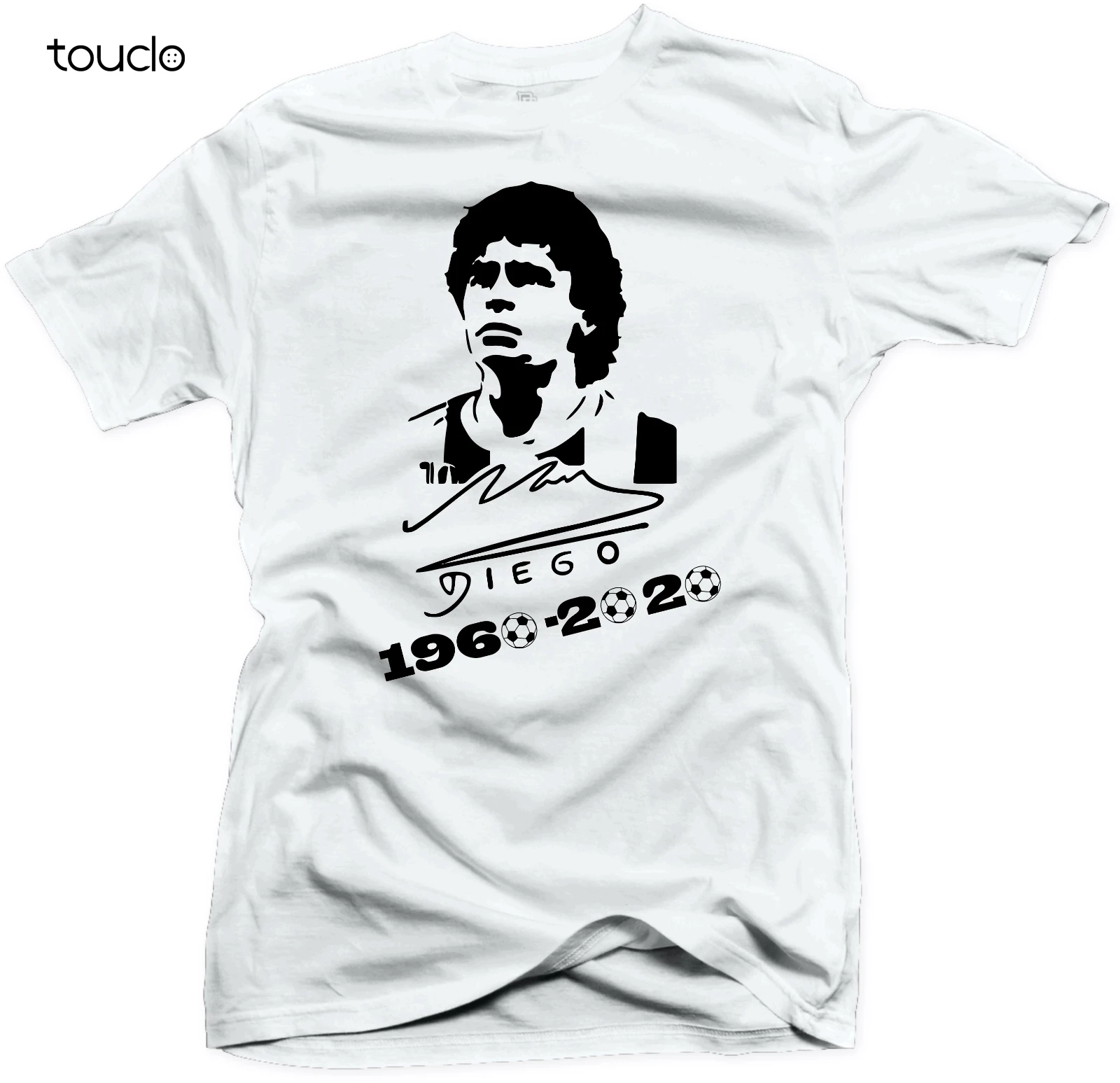 

New Diego Maradona Rip T-Shirts Rest In Peace Argentina Foot Ball Tees Unisex T-Shirt S-5Xl