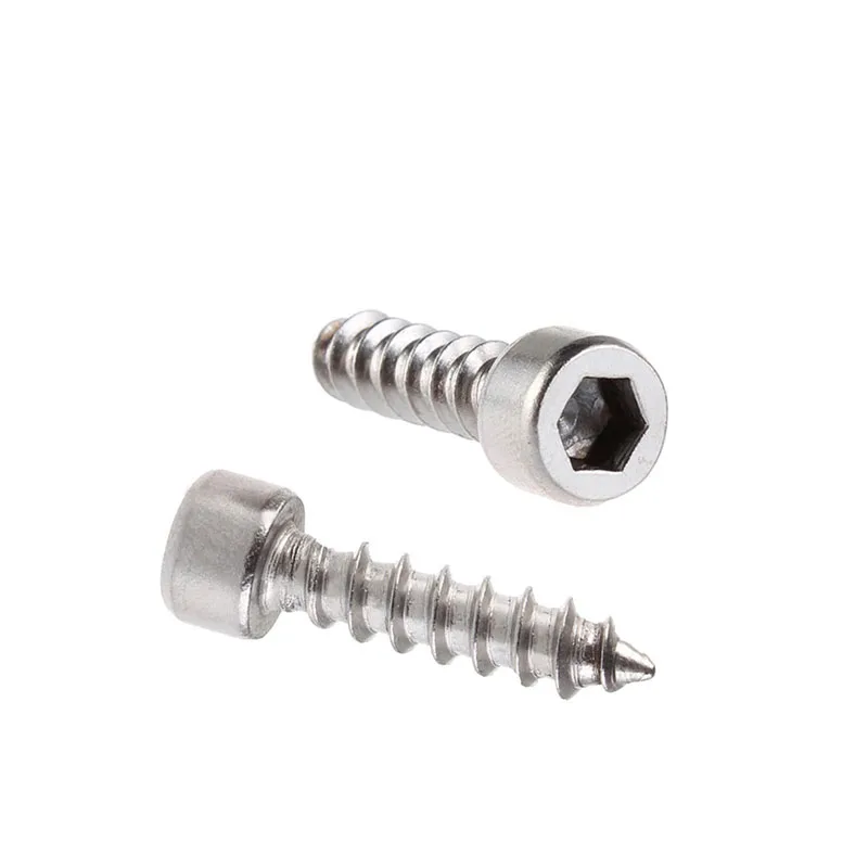 M4 304 Нержавеющая сталь цилиндрической головкой с шестигранной Саморез