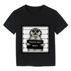 Футболка с принтом для мальчиков и девочек, 2022