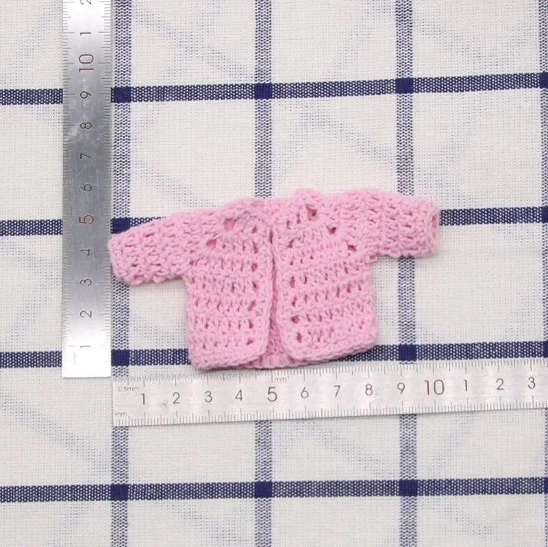 4 шт. Мини вязание одежды DIY кукла декоративные принадлежности мобильный телефон оболочки аксессуары детские декоративные шпильки для волос материал