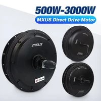 mxus wheel hub motor 72v 3000w 60v 1500w electric bike motor 48v 1000w 500w brushless driect drive motor e bike motor powerful