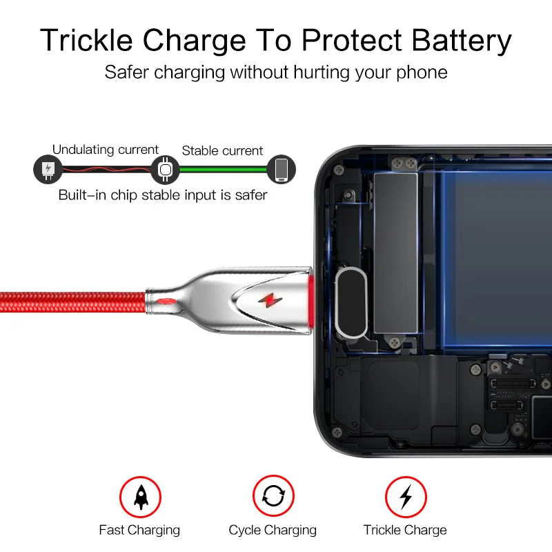 Магнитный зарядный кабель ANMONE для телефона Micro USB Type-c провод магнитный телефонный