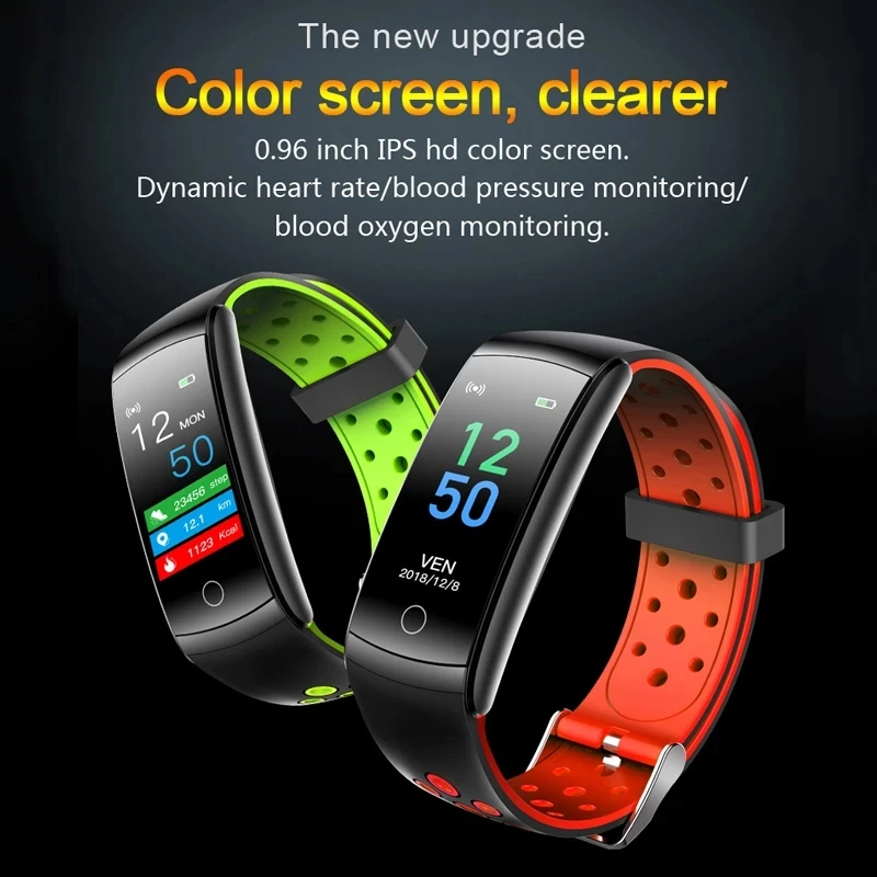 

Smart Bracelet Waterproof Heart Rate Blood Pressure Smart Watch Fitness With Multiple Sport Modes Sport Men Women Kids