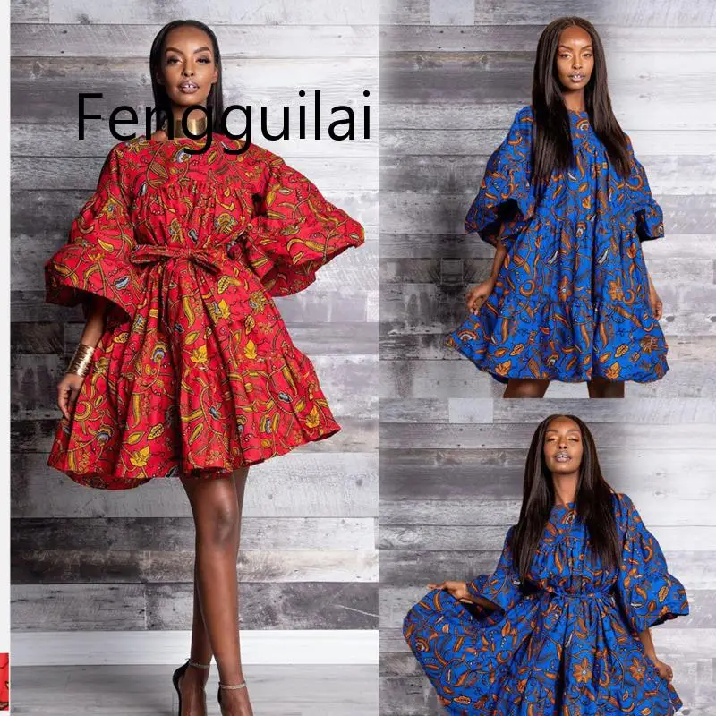 Африканские платья для женщин африканская одежда Дашики Платье африканские