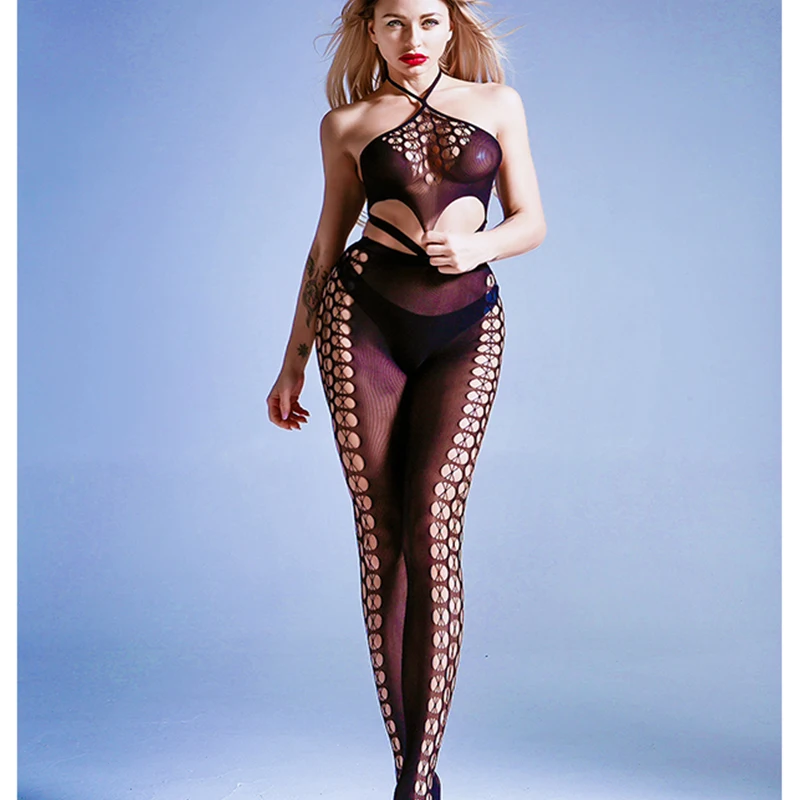 

Sexy Tights Open Crotch Women Stockings Crotchless Fishnet Pantyhose Underwear Sexy Costumes Porno Lingerie Bodystocking QQ558