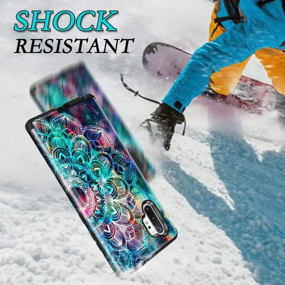 for Samsung Galaxy S9 S10 Plus Note 10 9 Case 360 Full Body Coverage Hard PC+Soft Silicone TPU 3in1 Shockproof Cover | Мобильные