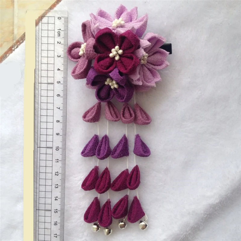 Заколка для волос ручной работы с кисточками 1 шт. | Тематическая одежда и