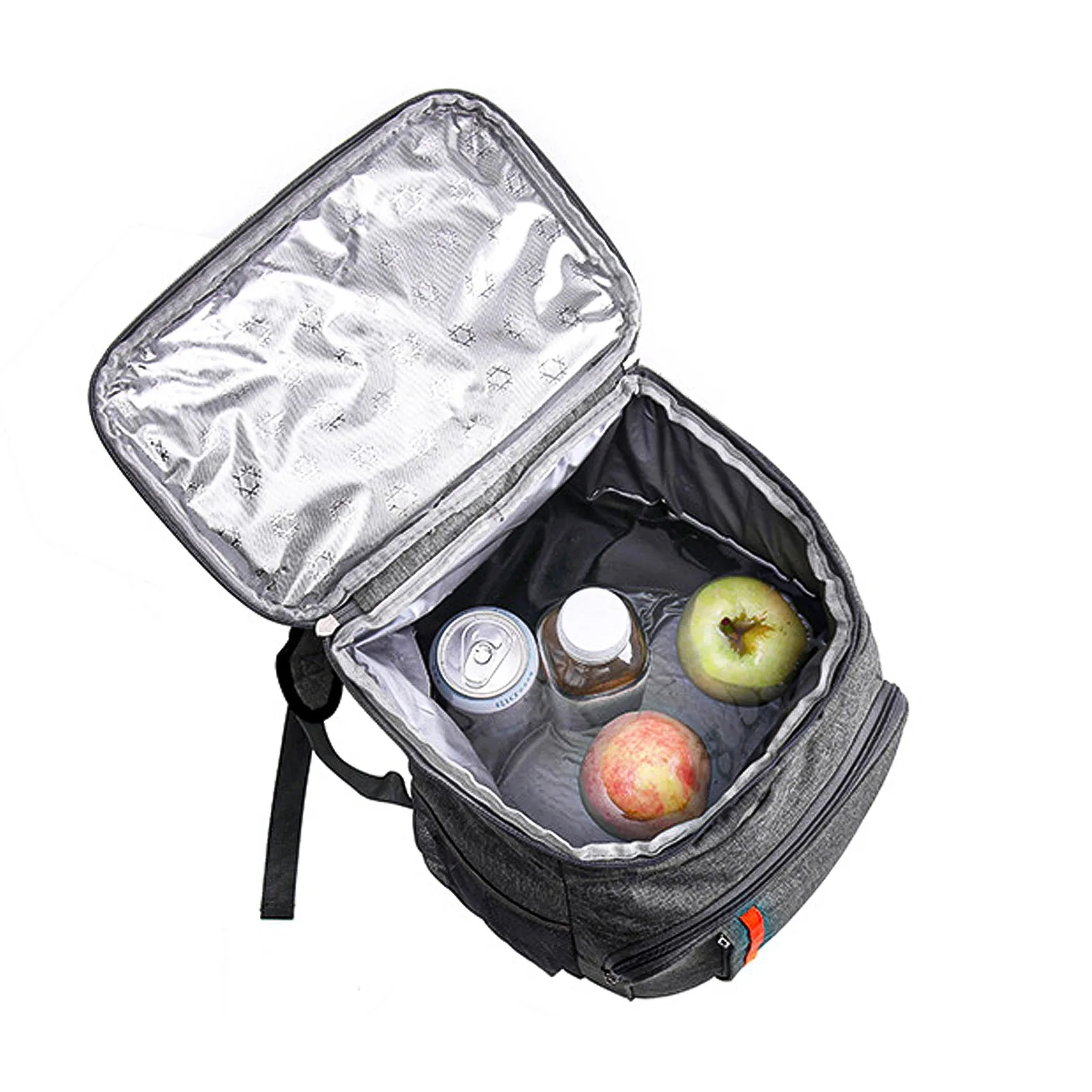 

High Capacity Cooler Bag Food Delivery Backpack Women Camping Picnic Fruit Dessert Keep Fresh Cooling Pouch Insulated Lunch Pack