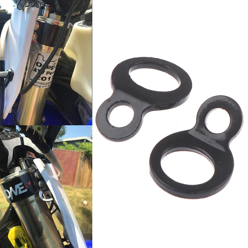 

2pcs Tie Down Strap Rings for Motorcycle Dirt Bike ATV UTV Attach Tie-downs Stainless Steel Tie-Down Strap Rings