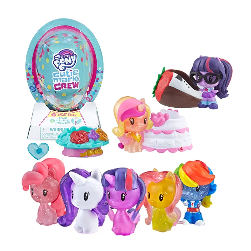 Hasbro My Little Pony упаковка сокровищ слепая сюрприз открытие глухая коробка куклы мода