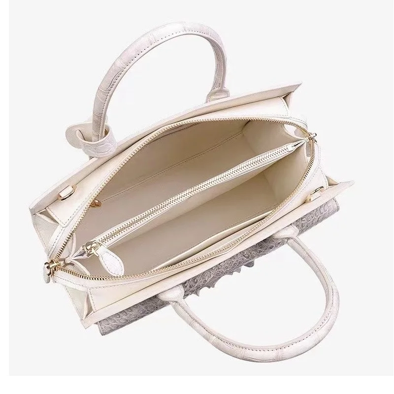 Женская сумка-тоут из натуральной крокодиловой кожи |