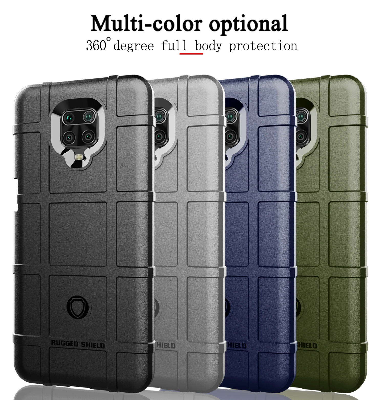 

KL For Xiaomi11 10 9 Lite CC9 Poco X3 NFC Redmi 8A 9A 10X Lens Protection Anti-fingerprint Anti-drop Luxury Business Phone Case