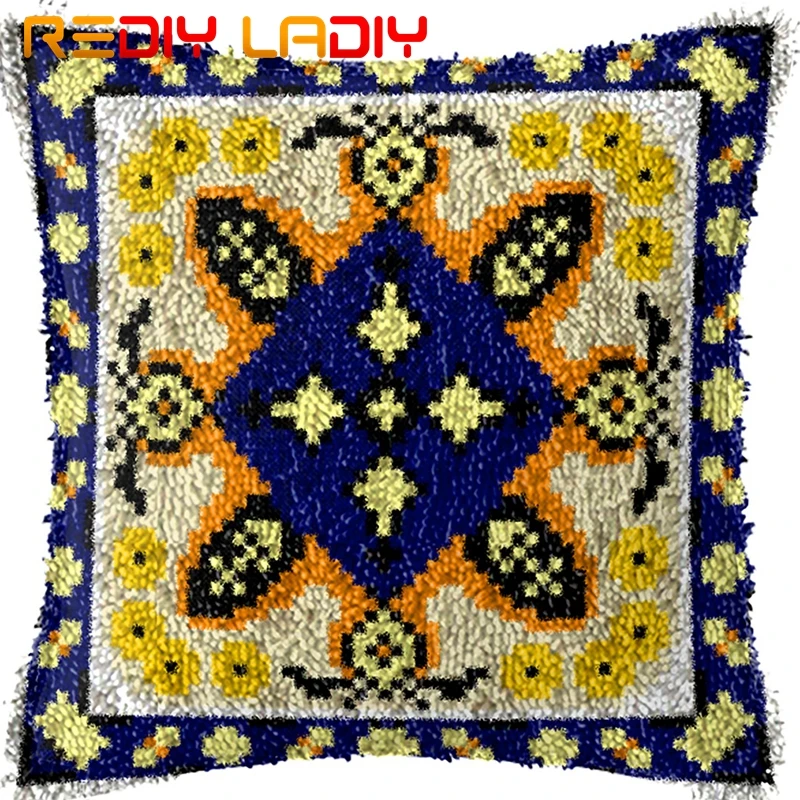 Набор крючков с защелкой сделай свою собственную подушку мандала рисунок