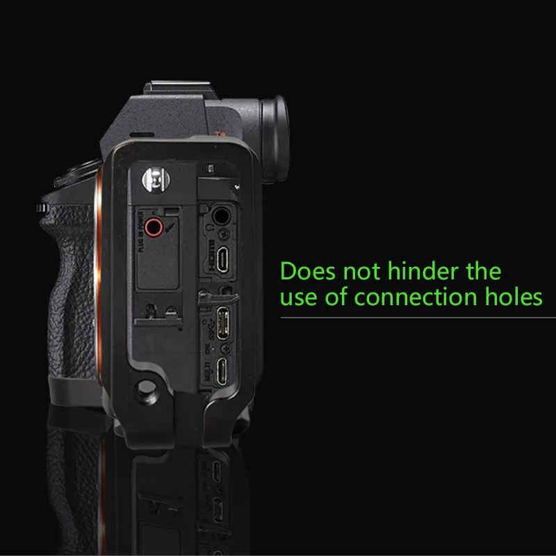 New L Quick Release Plate With Unc 1/4 Screw For Sony A7M3 A7R3 A7Riii Camera Cage Accessory Bracket Aluminum Alloy | Электроника