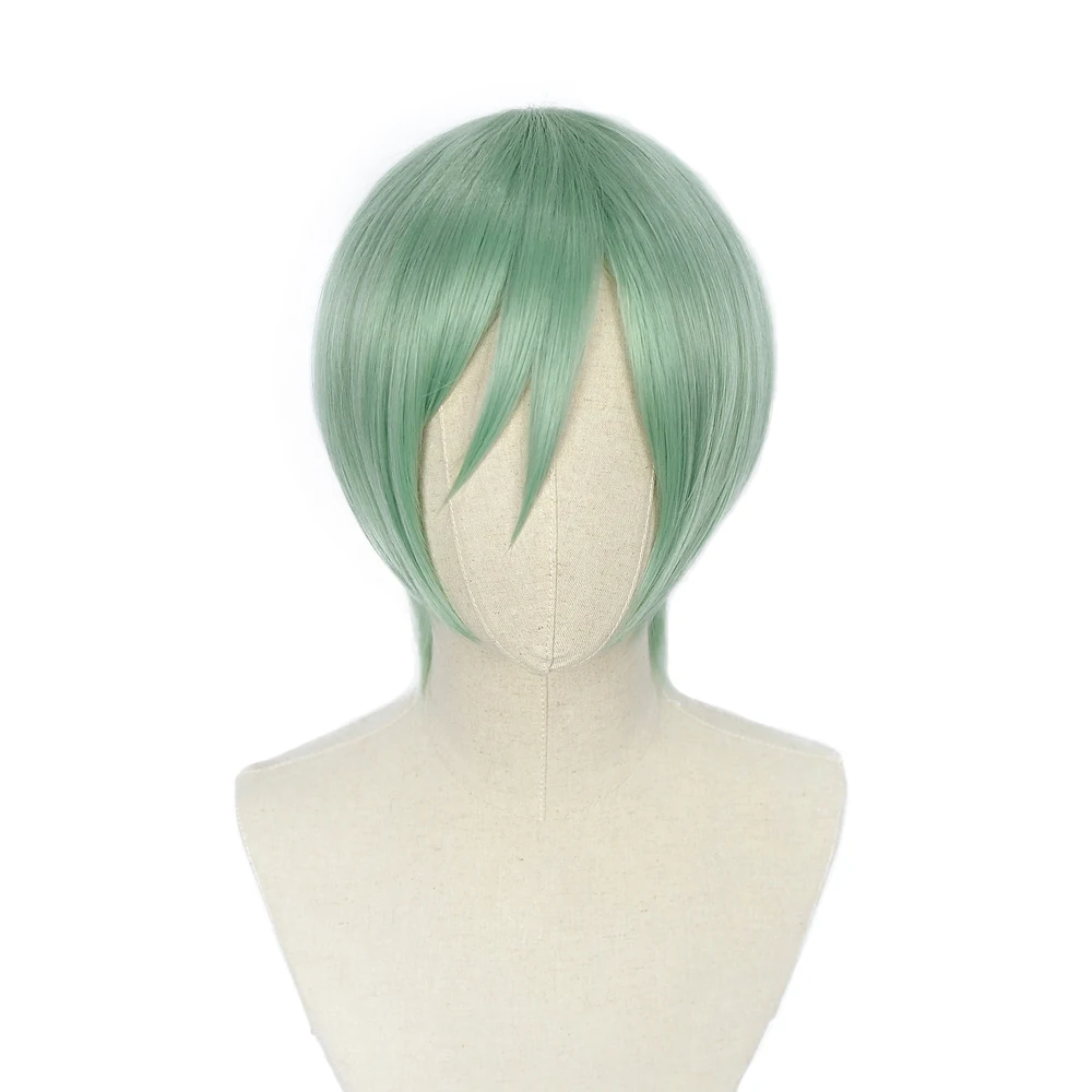 Короткие светильник ые термостойкие волосы из синтетического волокна для