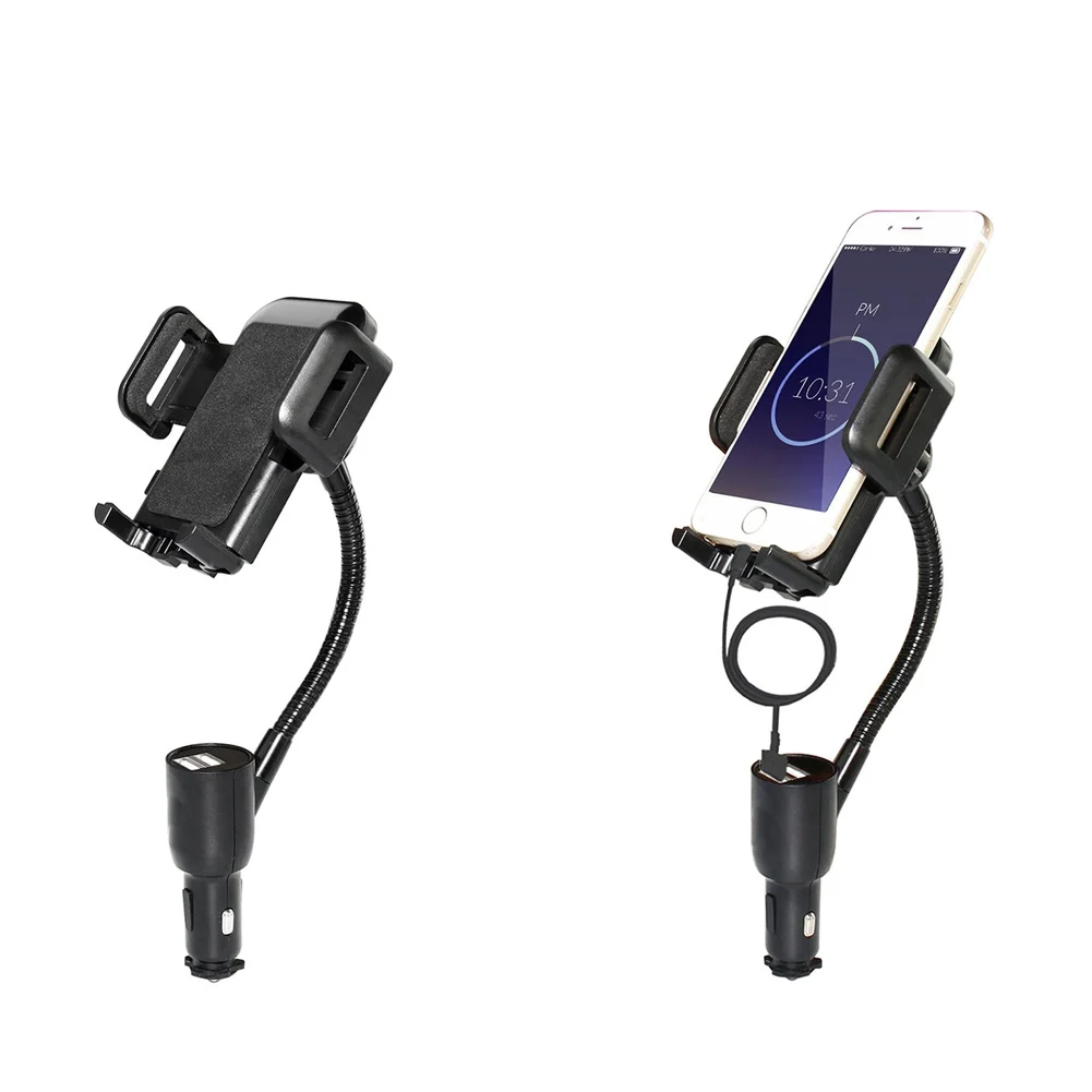 3 в 1 автомобильный держатель прикуривателя детектор напряжения двойной USB для