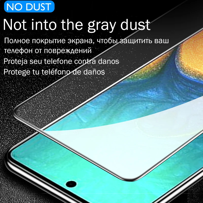 Полное покрытие желе клеевое стекло для Huawei P30 Pro P40 Mate 20 30 Защита экрана Honor Nova 7 Plus