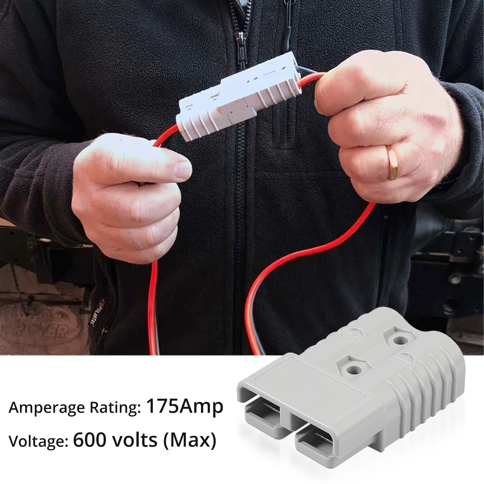 2 шт. разъемы для электроинструмента 17 а 600 В 1/0 AWG | Обустройство дома