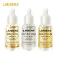 LANBENA черника сыворотка+ Гиалуроновая кислота сывороточная эссенция увлажняющая уменьшает тонкие линии отбеливание против старения морщин уход за кожей 2 шт