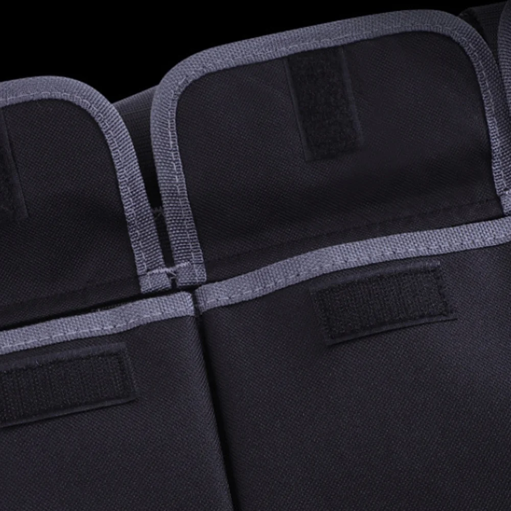 

Multifunctional Repairing Tool Storage Bag Wireman Bag Tool Bag Black (Inches)