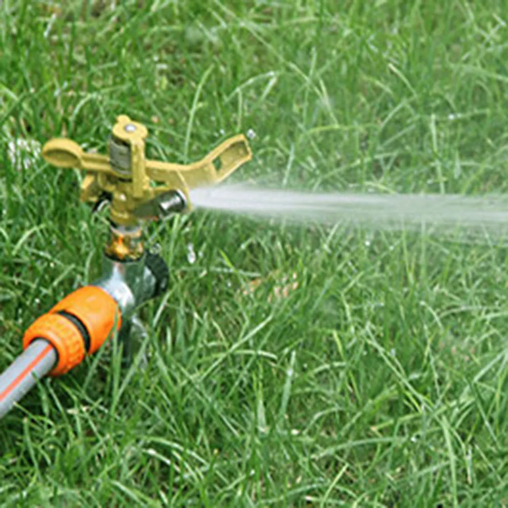 

2pcs Garden Sprinkler Spike Lawn Grass Adjustable Rotating Water Sprayer for Garden Irrigation GR5