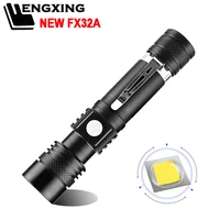 powerful led flashlight cree xpl2 1880lm high power flash light self defense torch with 18650 battery as a gift for camping