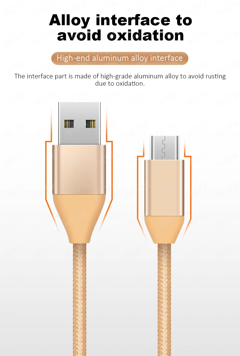 ARTAK usb кабель type c кабель usb c usb type c провод для быстрой зарядки для зарядки телефона для xiaomi 9 A2 note 7 k20 s9 plus 5A 6
