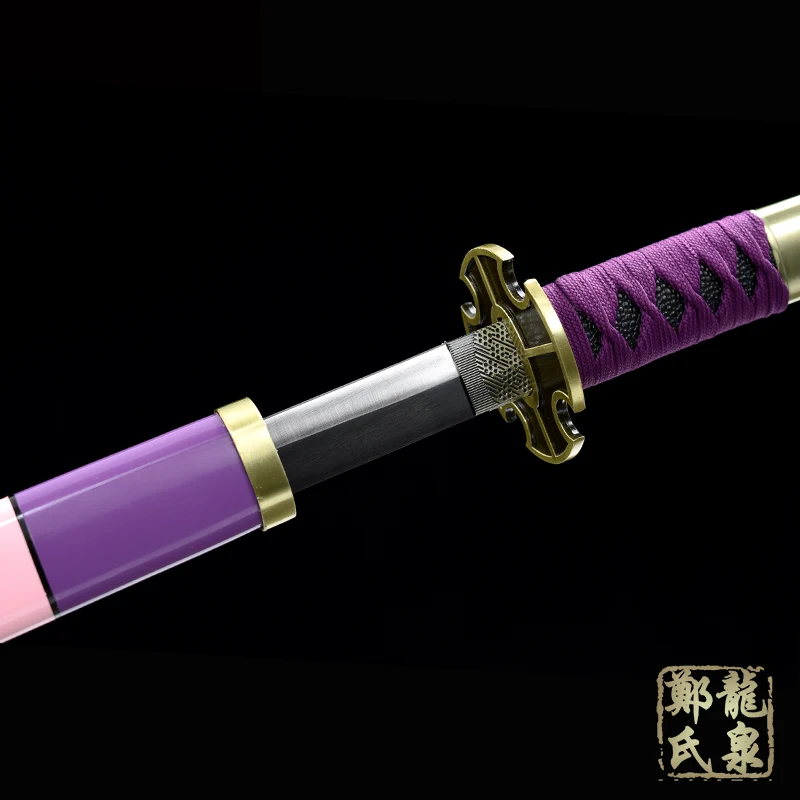 Аниме цельный Косплей ророноа Зоро меч сандай китегту Настоящее Катана из стали