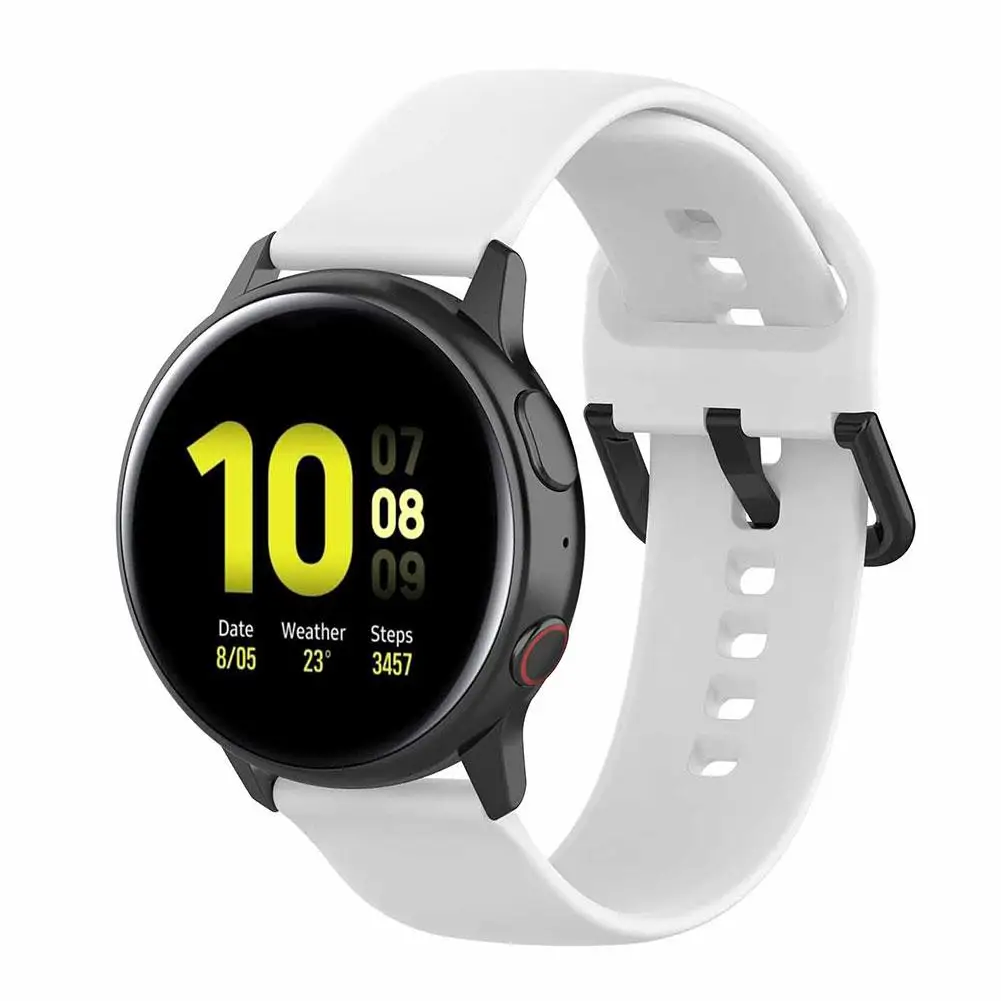 Ремешок силиконовый спортивный для смарт часов дышащий универсальный браслет