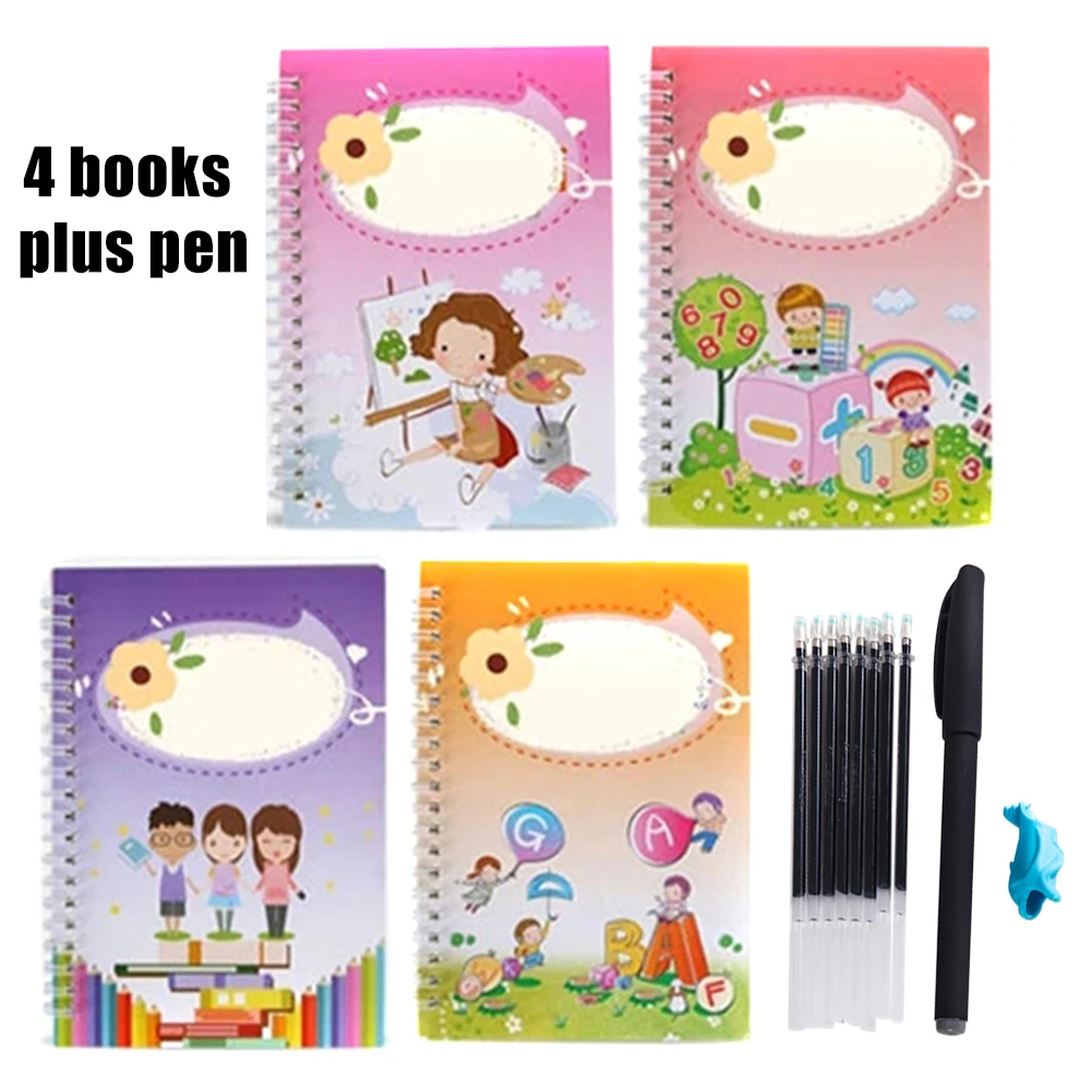 

Magic Calligraphy That Can Be Reused Handwriting Copybook Set for Kid Calligraphic Letter Writing DJA88