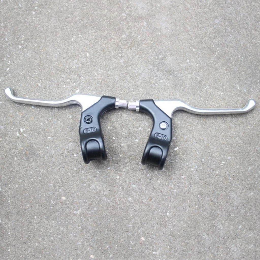 

1 Pair of Bike Brake Levers Handbrakes V-Brake MTB Road Fixed Gear Bicycle 22mm Handlebar for Common/ Mountain/ City bikes