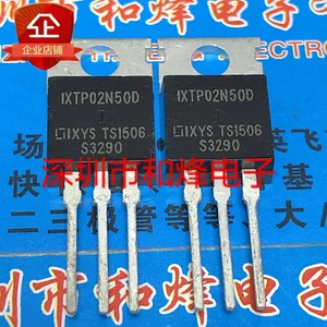 (5 Pieces) IXTP02N50D TO-220 500V 200mA / IXTP3N50D2 500V 3A / IXTP4N60P 600V 4A / IXFP18N60X 600V 18A TO-220