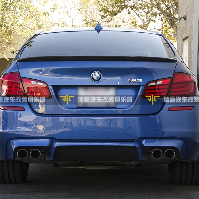 Высококачественный задний спойлер из углеродного волокна для BMW F10 F18 M5 2011-2016