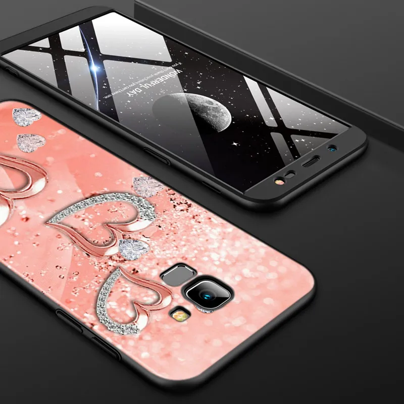 Love Rose Gold Style For Samsung Galaxy J8 J7 Duo J6 J5 Prime J4 Plus J3 J2 Core 2018 2017 2016 Phone Case Cover