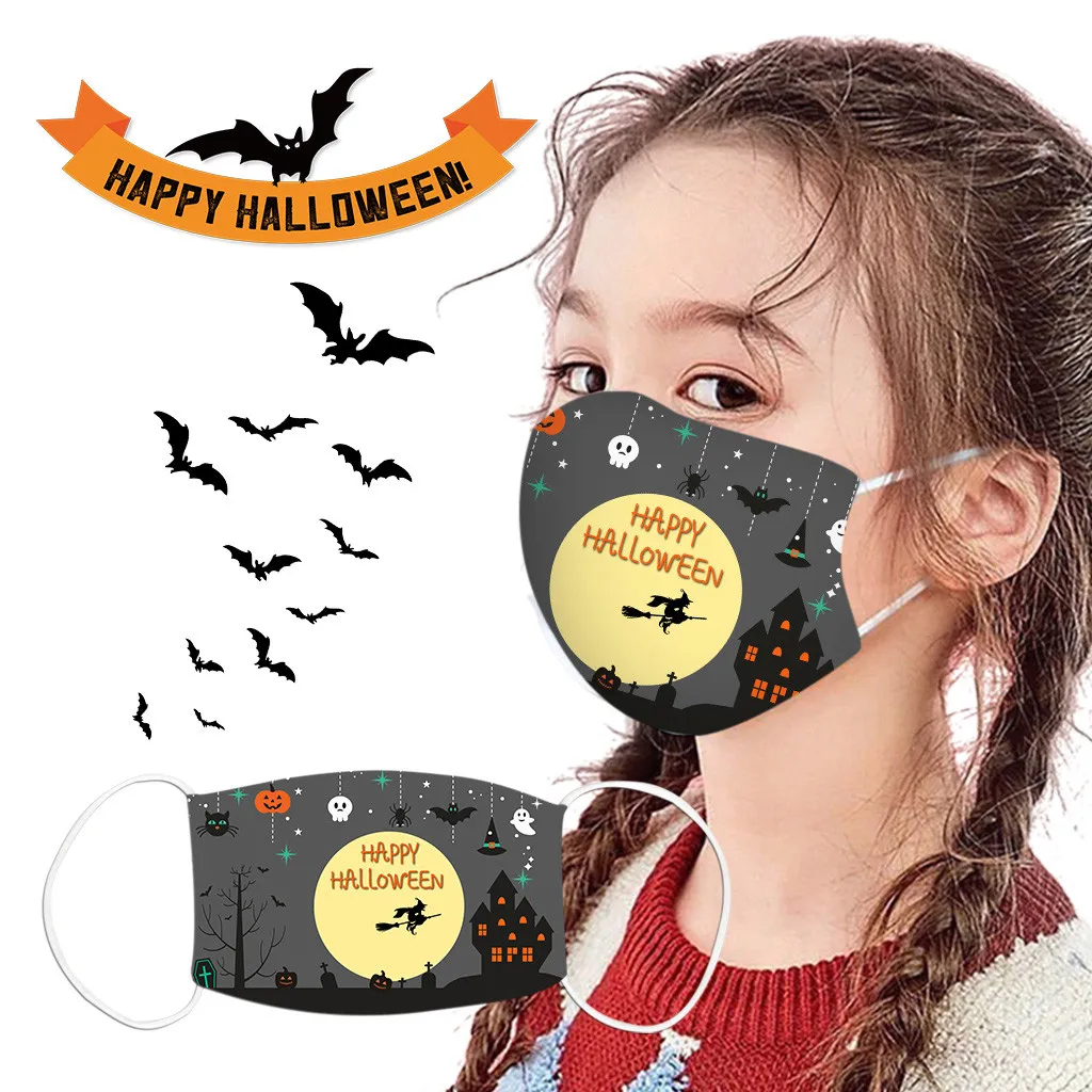 Маска на лицо для детей партия из 5 пар маска лица принты защитная моющиеся