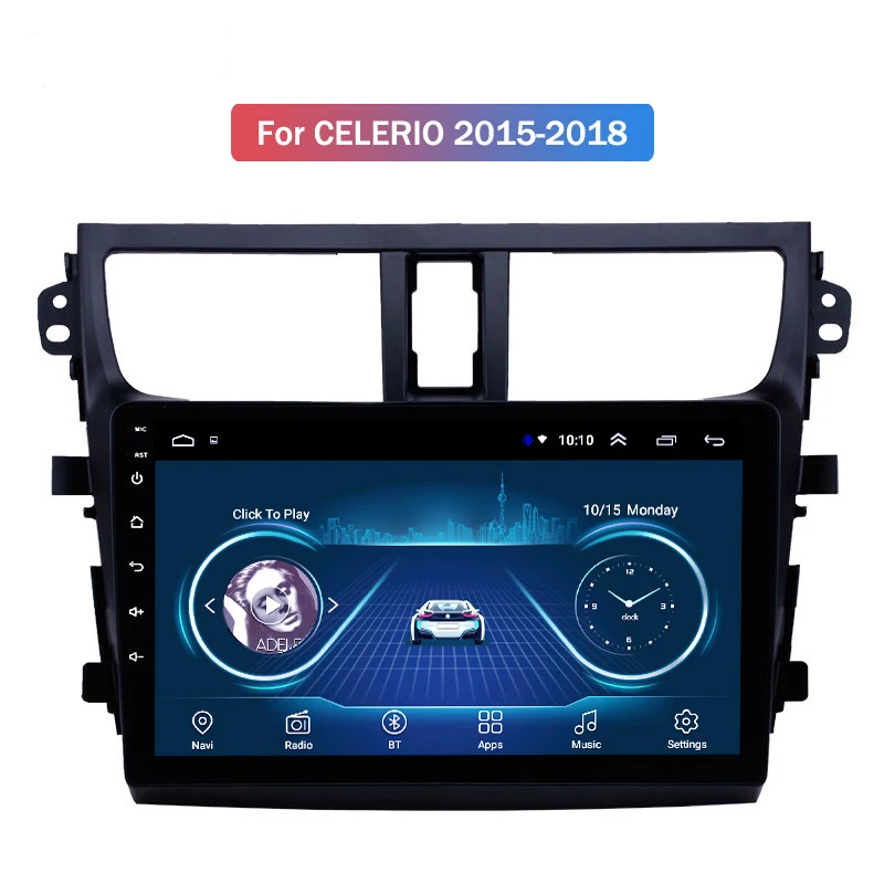 Навигационная машина все в одном для Suzuki Celerio 15 18 бортовой GPs навигатор Android 9