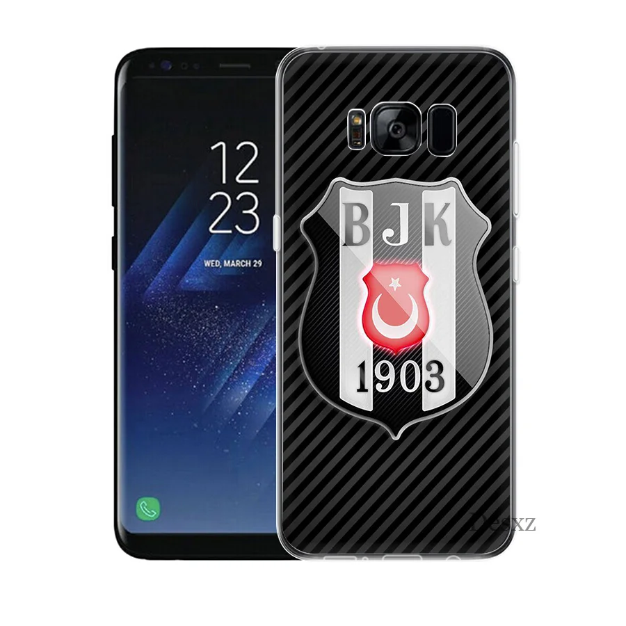 Телефон Бешикташ BJK логотип для samsung S8 S9 S10E S10 плюс S3 S4 S5 S6 S7 Edge Note 8 9 M10 M20 M30 крышка - Color: H6