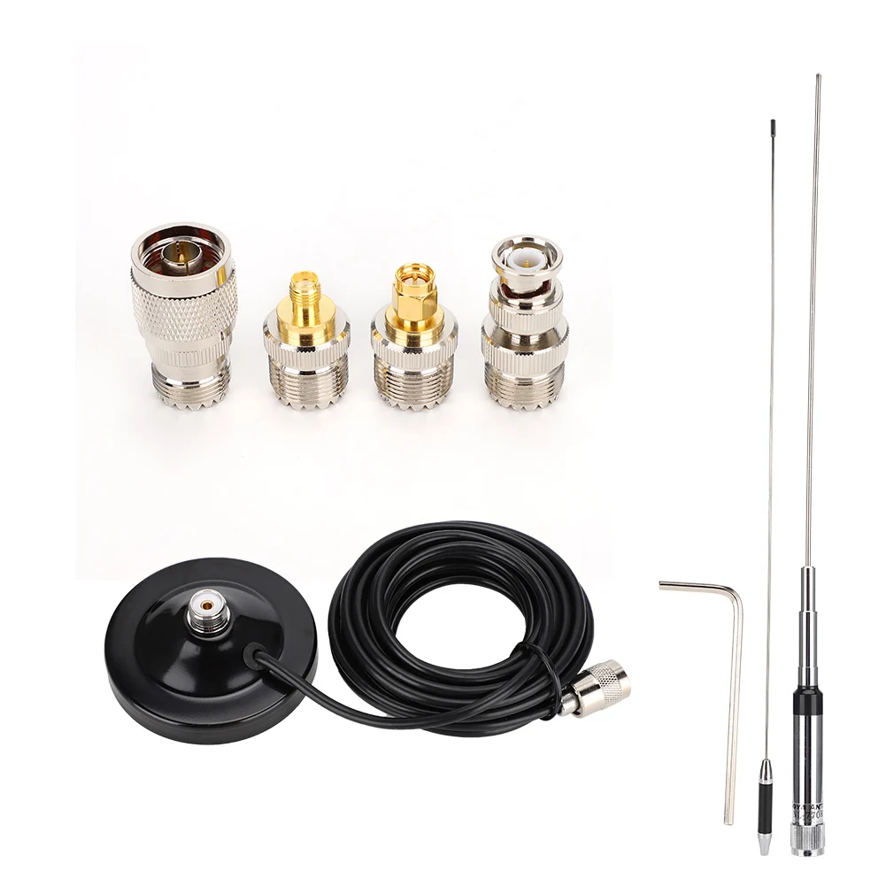 

NL-770R Двухдиапазонная VHF/UHF 144/430MHz 3,0/5,5 dBi NL 770R Автомобильная радиостанция/мобильная антенна