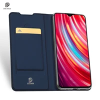 for xiaomi redmi note 8 pro dux ducis skin pro series leather wallet flip case full protection steady stand magnetic closure