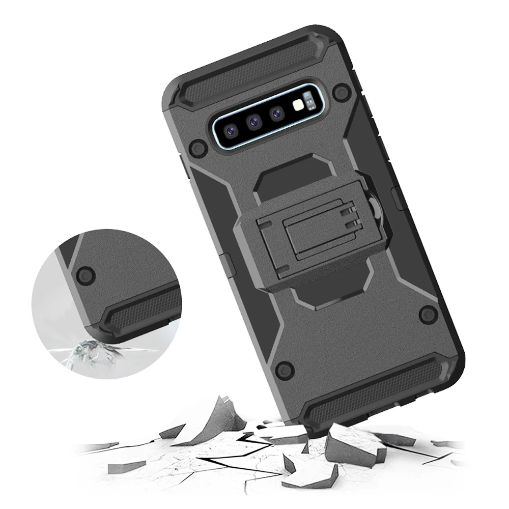 S10 Lite чехол для Galaxy 6 1 дюймов S9 S8 S7 Funda с зажимом ремня противоударный жесткий Plus