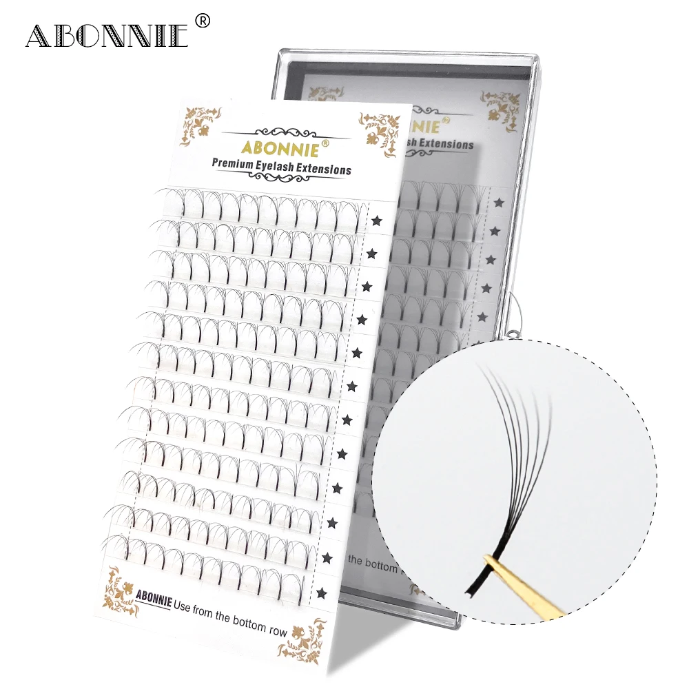 Накладные ресницы Abonnie 3D/4D/5D/6D из искусственной норки | Красота и здоровье