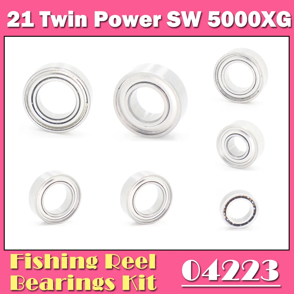 Набор шариковых подшипников из нержавеющей стали для спиннинга Shimano 21 Twin Power SW 5000HG