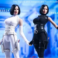 vstoys 19xg62 16 female soldier clothes black phoenix white phoenix assassin suit tights 12 inches female dolls available