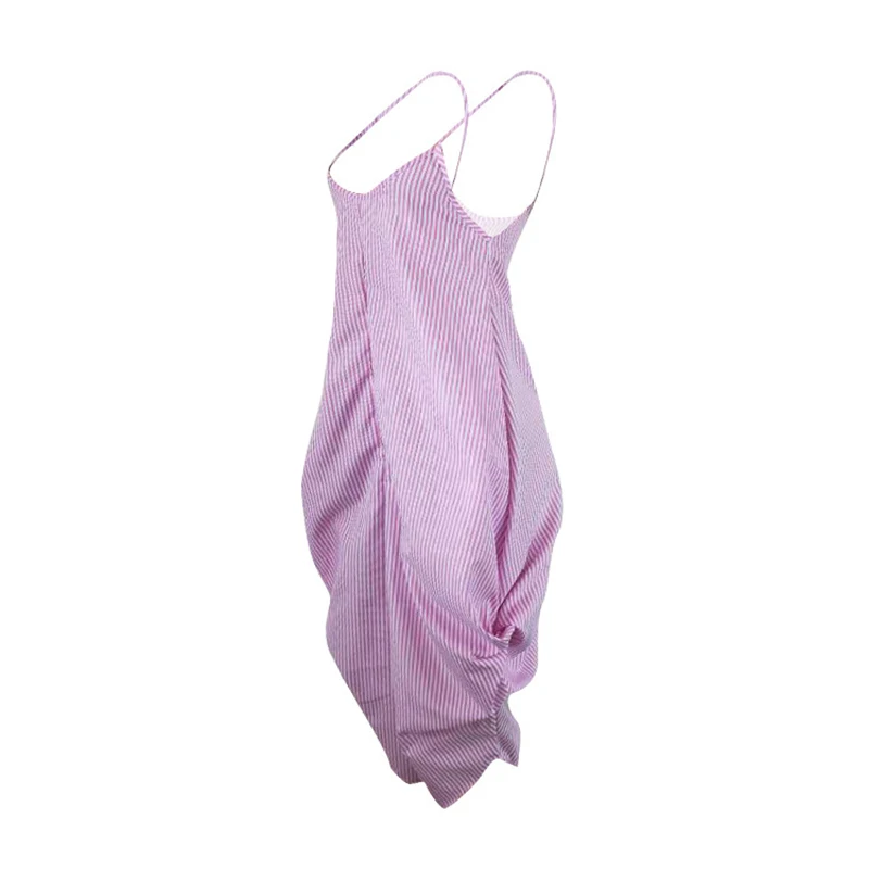 Женский комбинезон на бретельках летний Свободный Повседневный Комбинезон в