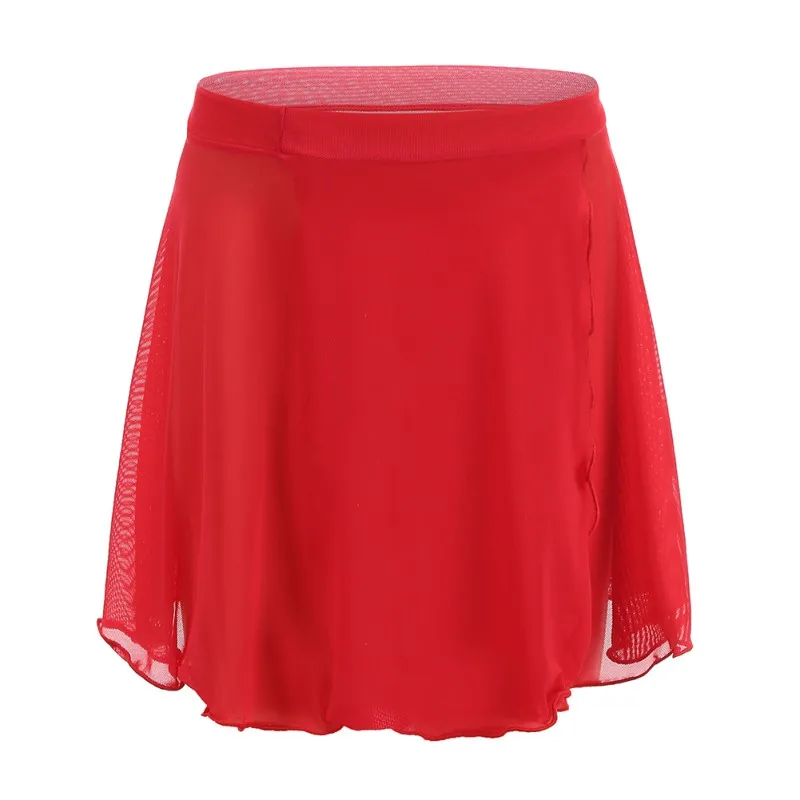 Сетчатая танцевальная юбка для девочек Комфортная хлопковая дышащая детская из